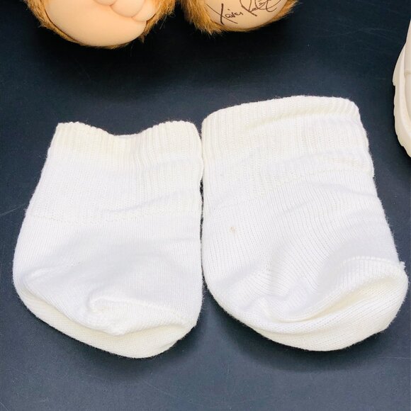 Vintage 1985 FURSKINS Xavier Roberts PERSIMMON Teddy Bear Plush: 15" - Coleco - Picture 9 of 16